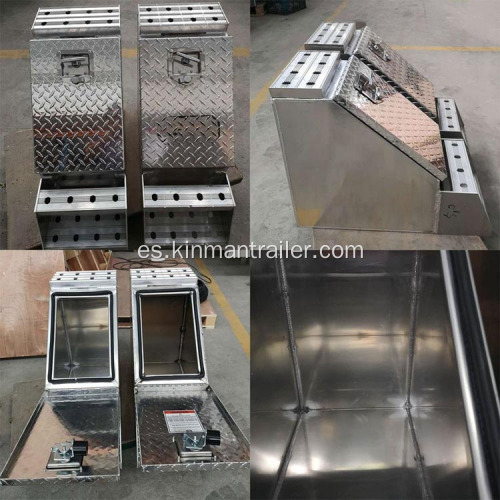 caja de herramientas de aluminio para remolque